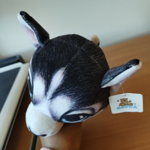 Goffa Cute Husky Dog Plush stuffed animal Soft Toys 7in - Picture 13 of 14